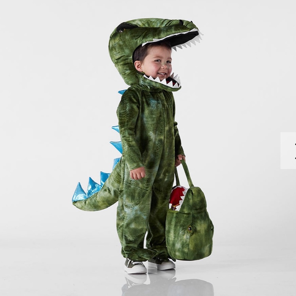 2T toddler Halloween Dino costume Potterybarn Kids